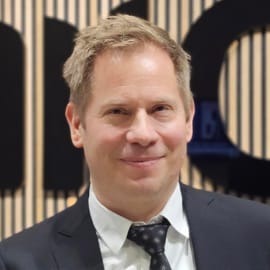 Portrait of german director Uwe