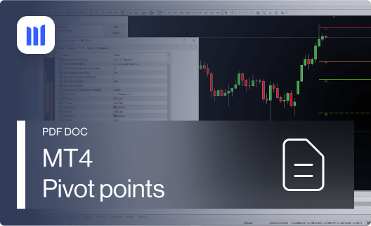 MetaTrader 4 - Access free premium indicators - Pivot points