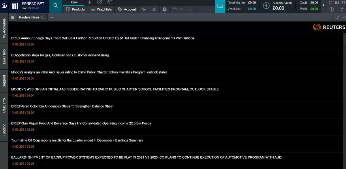 News-trading-Reuters extra