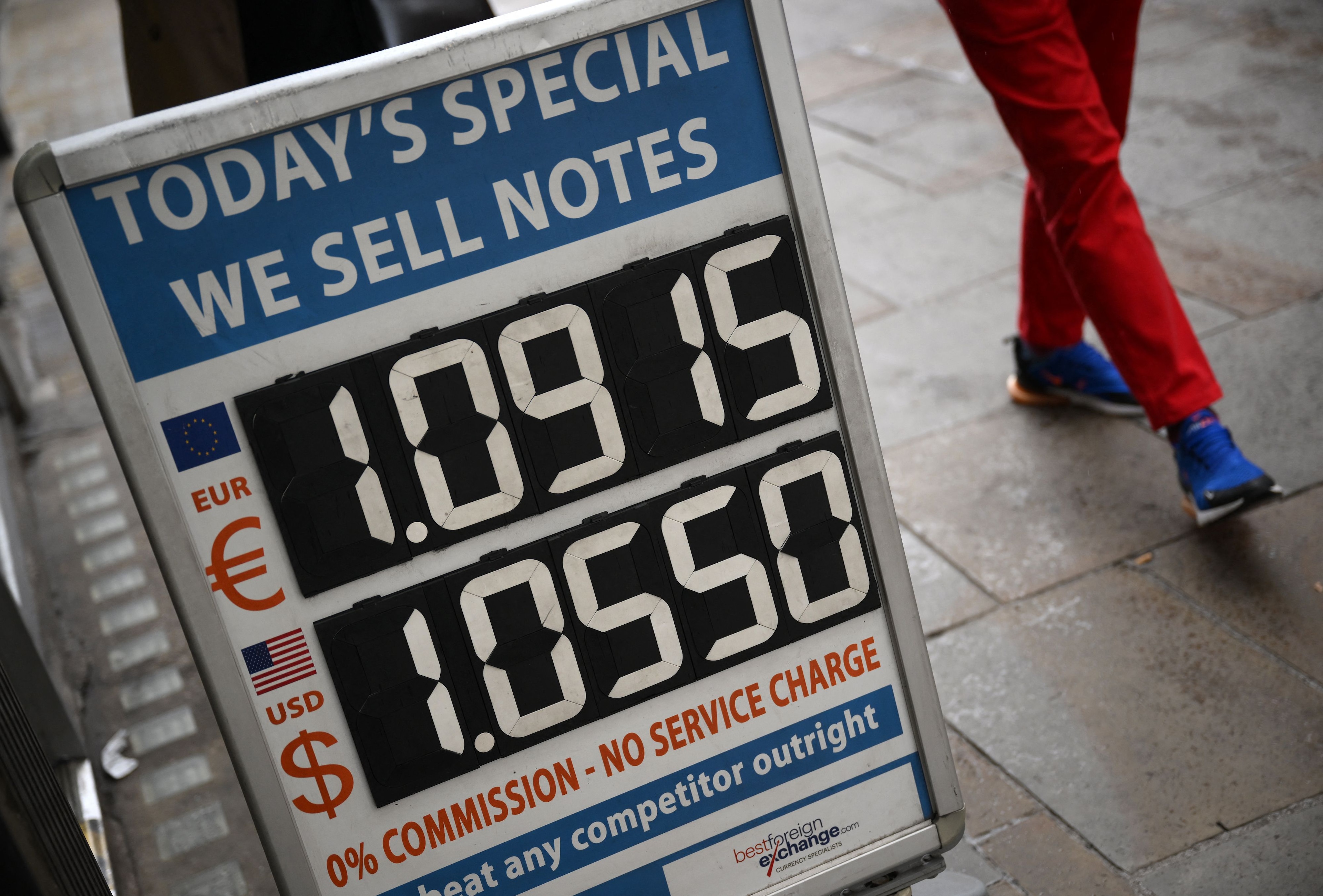 The euro may weaken further versus the US dollar