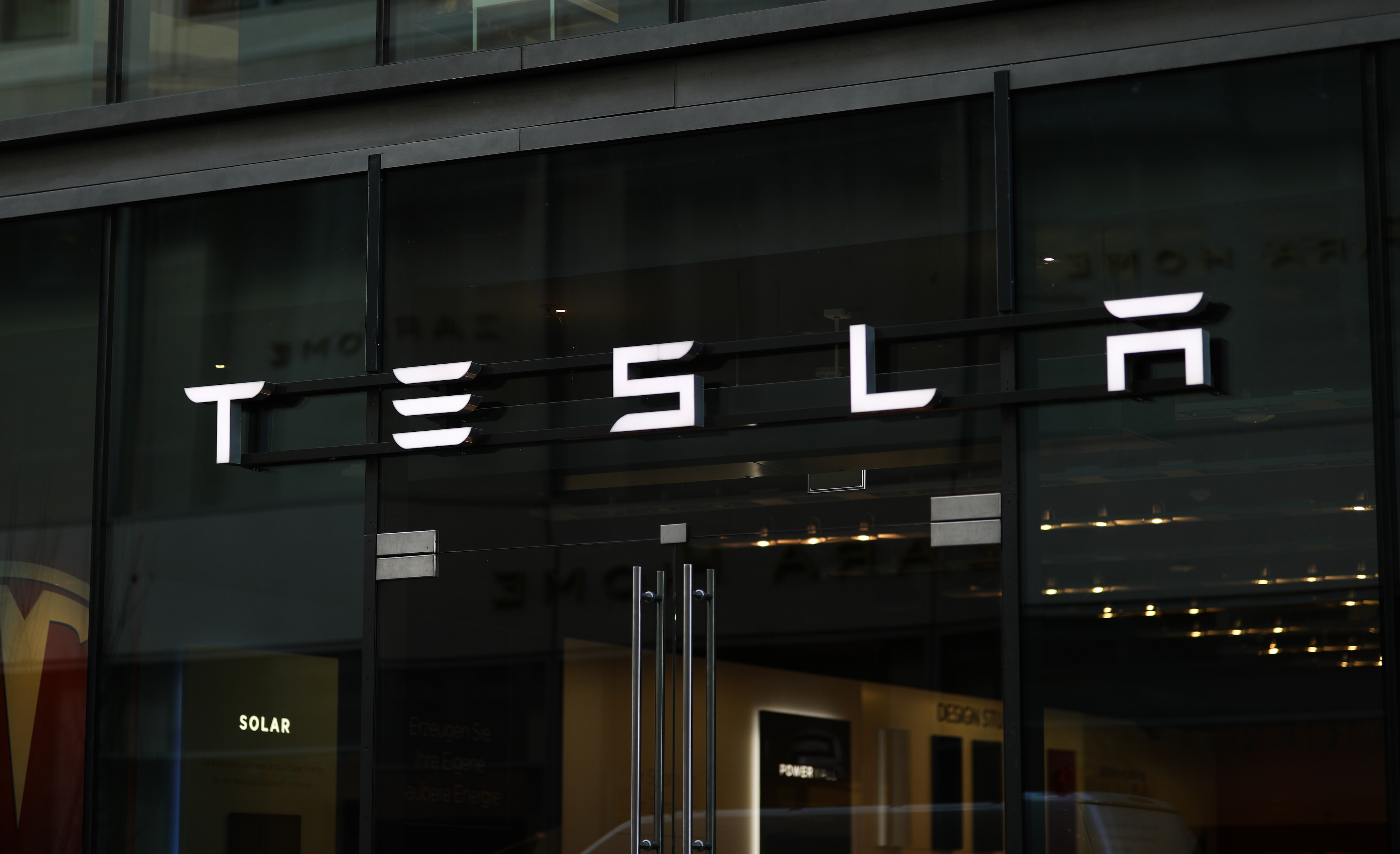 Image depicting Tesla storefront