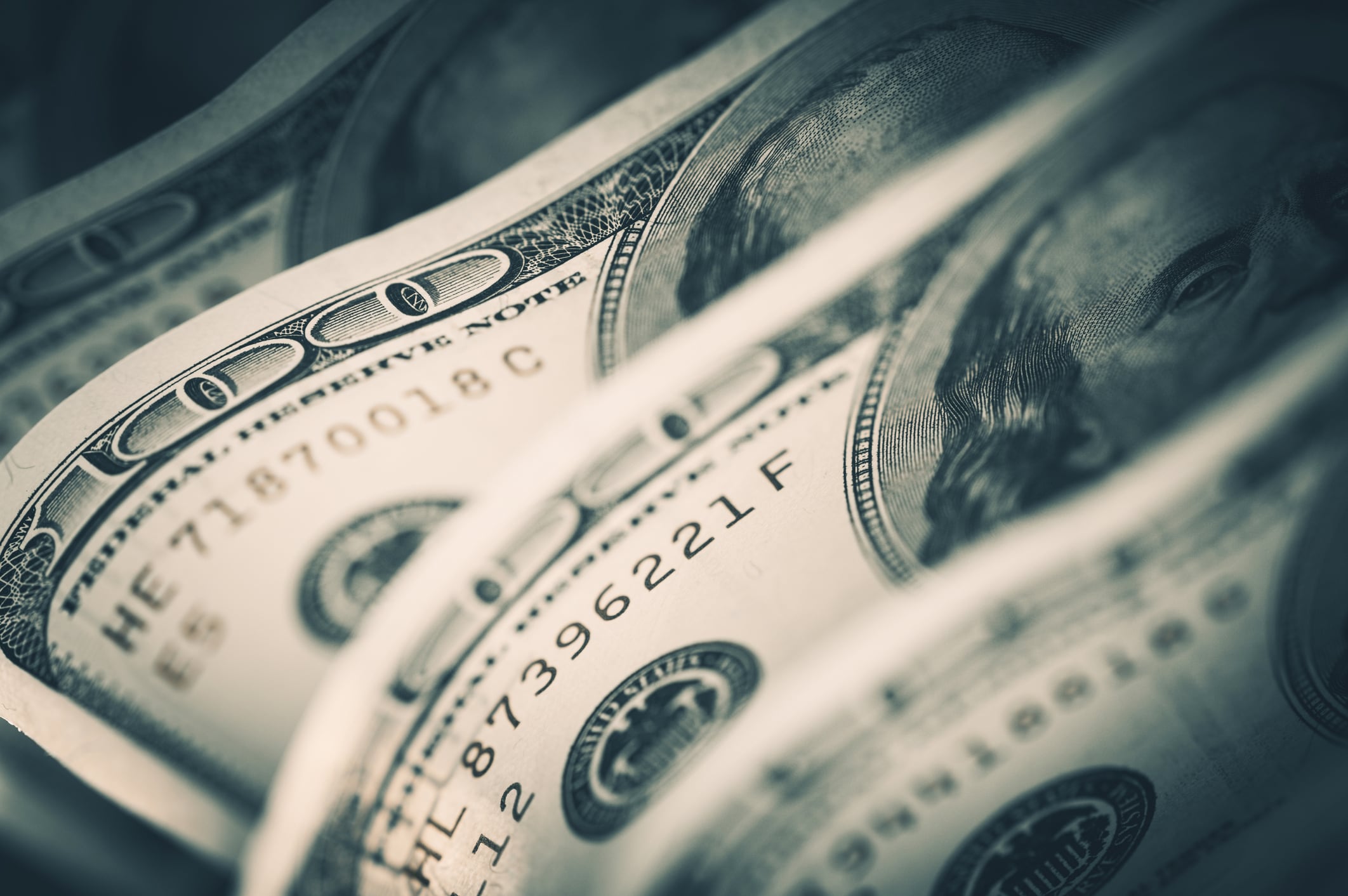 US dollar bills